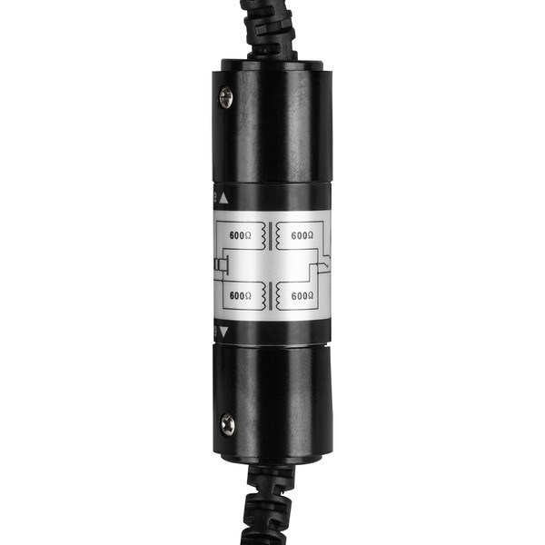 Main product image for Professional Grade Audio Ground Loop Noise Eliminator 3.5mm Male to Female 600 Ohm240-118